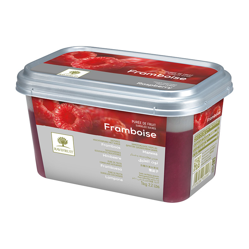 Purée de Framboise Surgelé 1kg - Ravifruit