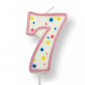 Bougie anniversaire chiffre rose et paillette - 2 - Bougies anniversaire -  Bonjour ConceptStore