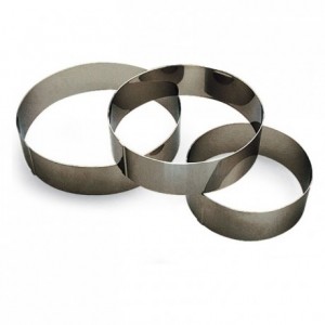 Ice cream cake ring stainless steel H60 Ø400 mm