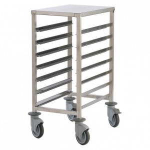 7-shelf low trolley GN 1/1 630 x 460 x 900 mm