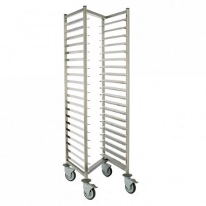 Nestable racking trolley 700 x 530 mm