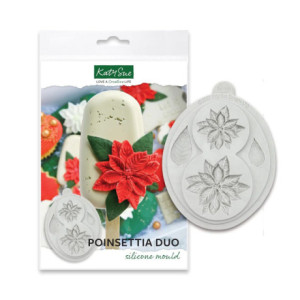 Moule silicone Katy Sue poinsettias