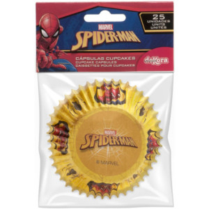 Dekora Spiderman Cupcake Cases (Set of 25)