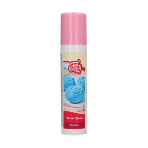 Spray velours FunCakes bleu 100 ml