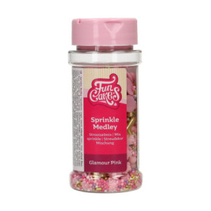 FunCakes Sugar Medley Glamour Pink 65 g