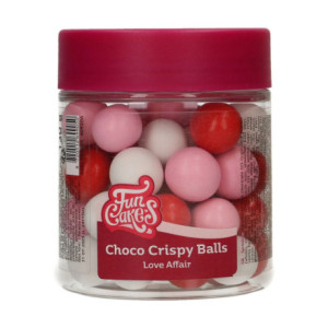 Boules croustillantes de chocolat FunCakes Love Affair 130 g