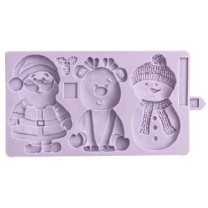 Karen Davies Christmas Biscuit Silicone Mold