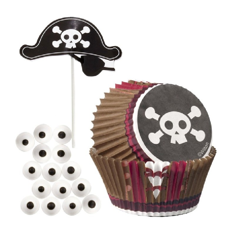 Wilton Wilton Cupcake Decorating Kit Pirate