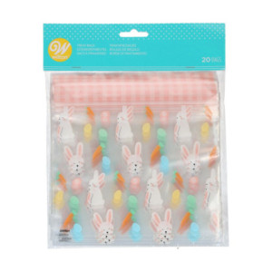 Wilton Easter Bunny Treat Bags 20 Pieces