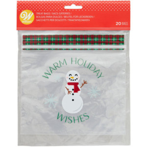 Wilton Snowman Treat Bags 20 Pieces