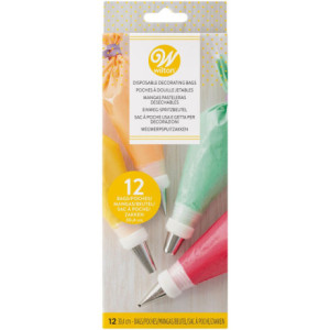 Wilton Disposable Piping Bags 30 cm 12 Pieces