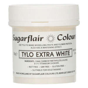 Sugarflair Tylo Powder Extra White 50 g