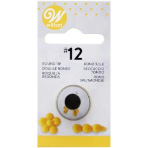 Wilton Decorating Tip 012 Round Carded