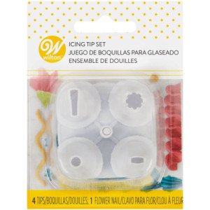 Kit clou à fleurs et douilles Wilton 5 pièces