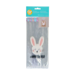 Sachets à friandises Wilton lapin et carottes 20 pièces