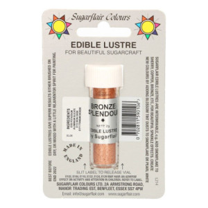 Sugarflair Edible Glitter Bronze Splendour 4 g