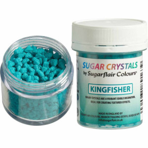 Cristaux de sucre Sugarflair Kingfisher 40 g