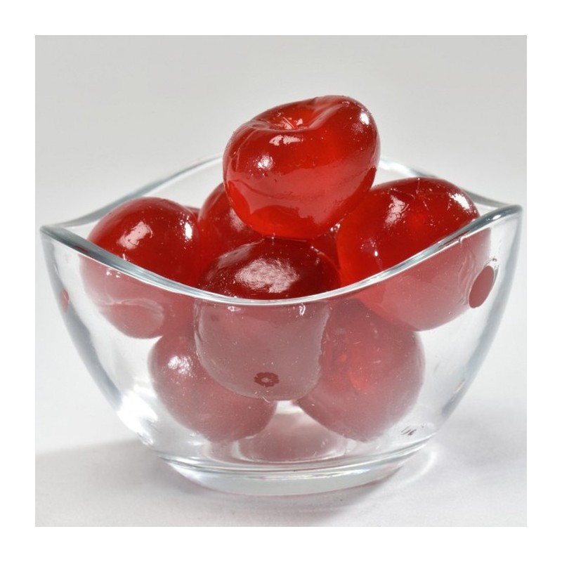 Cerises Bigarreaux Confites Rouge 1 kg - Fruits Confits, achat acheter vente