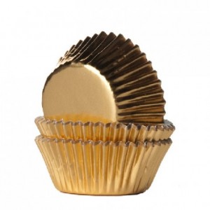 Caissettes Cupcake Moules de Cuisson en Papier D'aluminium Caissette  Patisserie Emballages à Muffins Métalliques pour