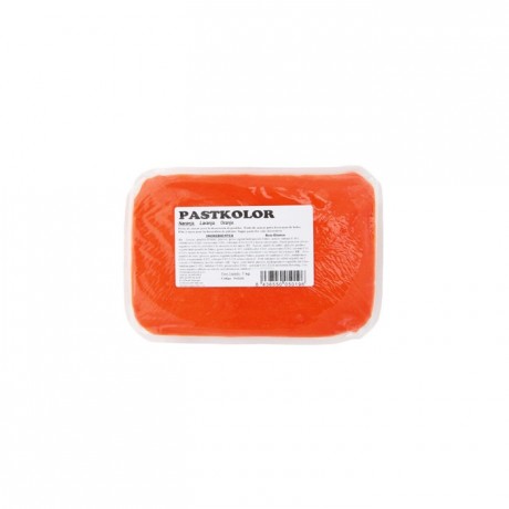 PastKolor - Pâte à sucre PastKolor orange 1 kg