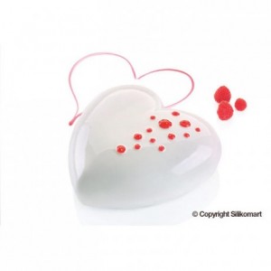 Ti Amo silicone mould 170 x 164 x 63 mm