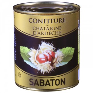 Purée de marrons 870g 850ml - Sabaton