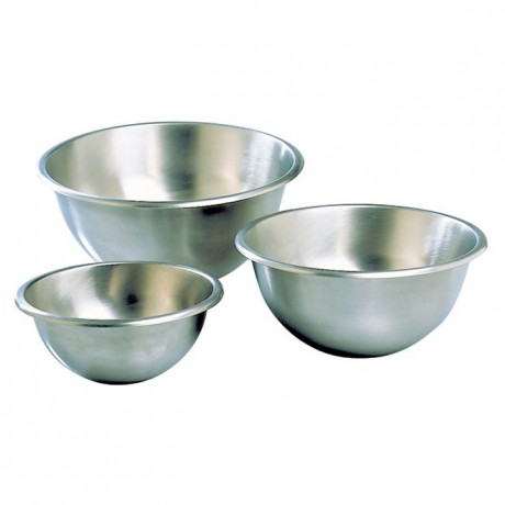 Matfer - Hemispherical mixing bowl stainless steel Ø 250 mm